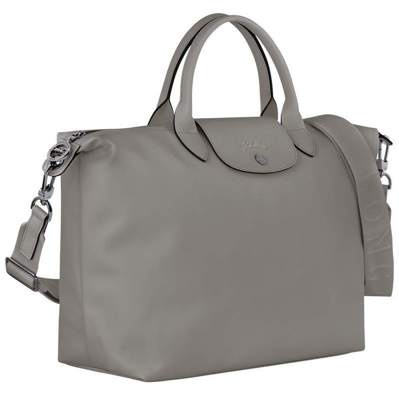 Longchamp Le Pliage Xtra L Miesten Käsilaukku Harmaat Suomi | 10201987P55-