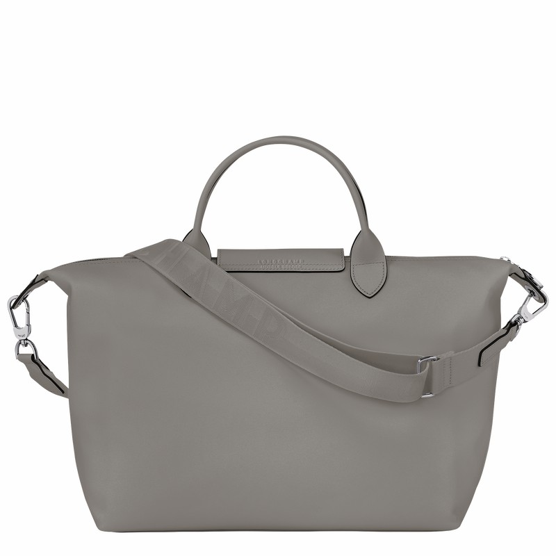 Longchamp Le Pliage Xtra L Miesten Käsilaukku Harmaat Suomi | 10201987P55-