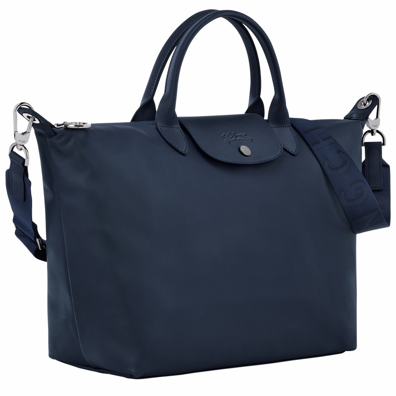 Longchamp Le Pliage Xtra L Miesten Käsilaukku Laivastonsininen Suomi | 10201987556-