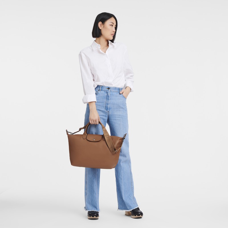 Longchamp Le Pliage Xtra L Miesten Käsilaukku Ruskea Suomi | 10201987504-