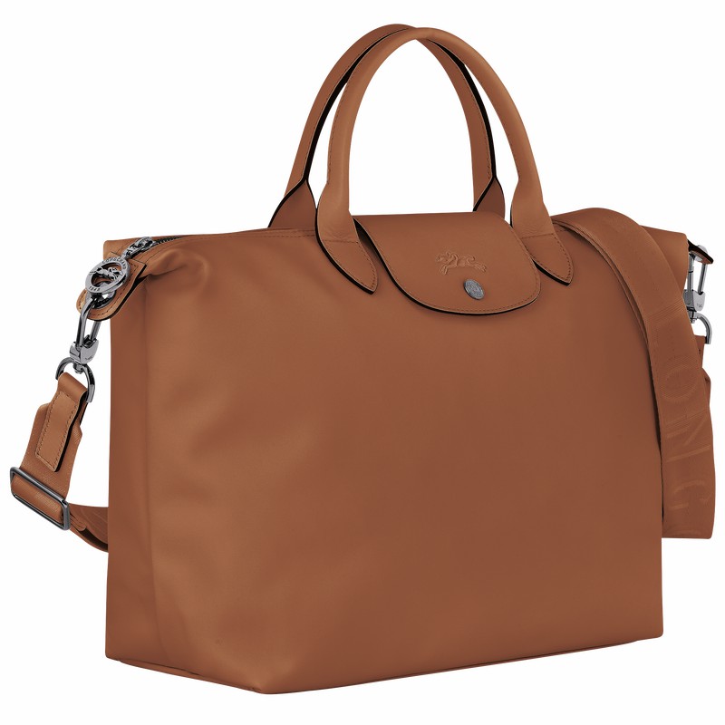 Longchamp Le Pliage Xtra L Miesten Käsilaukku Ruskea Suomi | 10201987504-