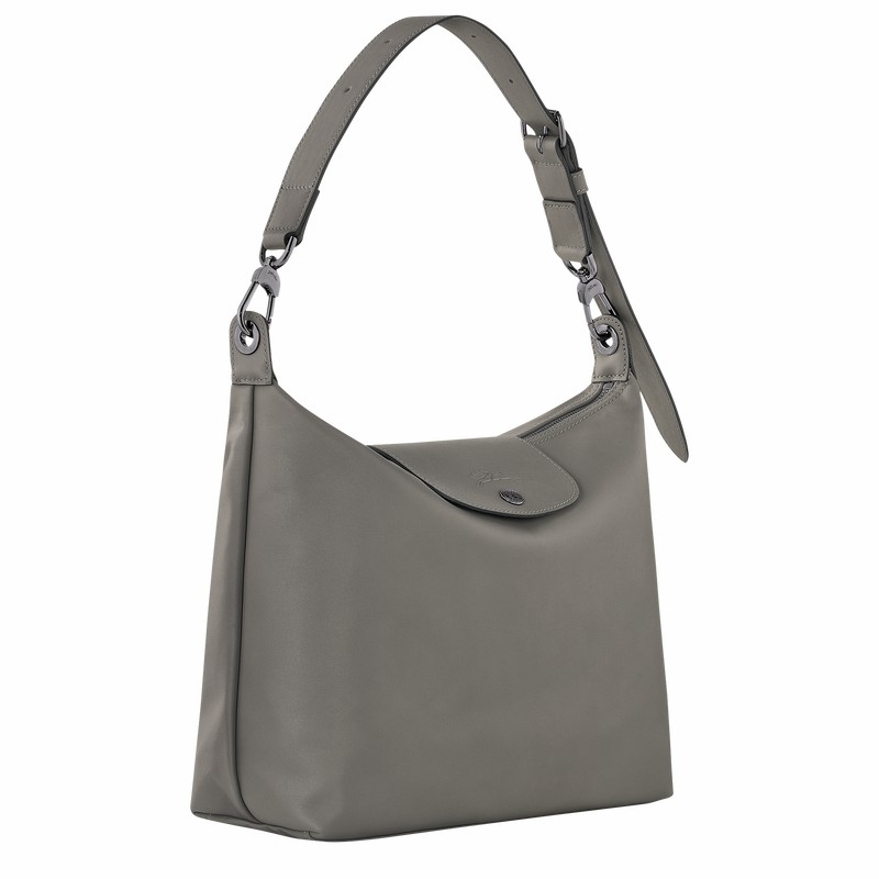 Longchamp Le Pliage Xtra M Naisten Hobo Laukku Harmaat Suomi | 10189987P55