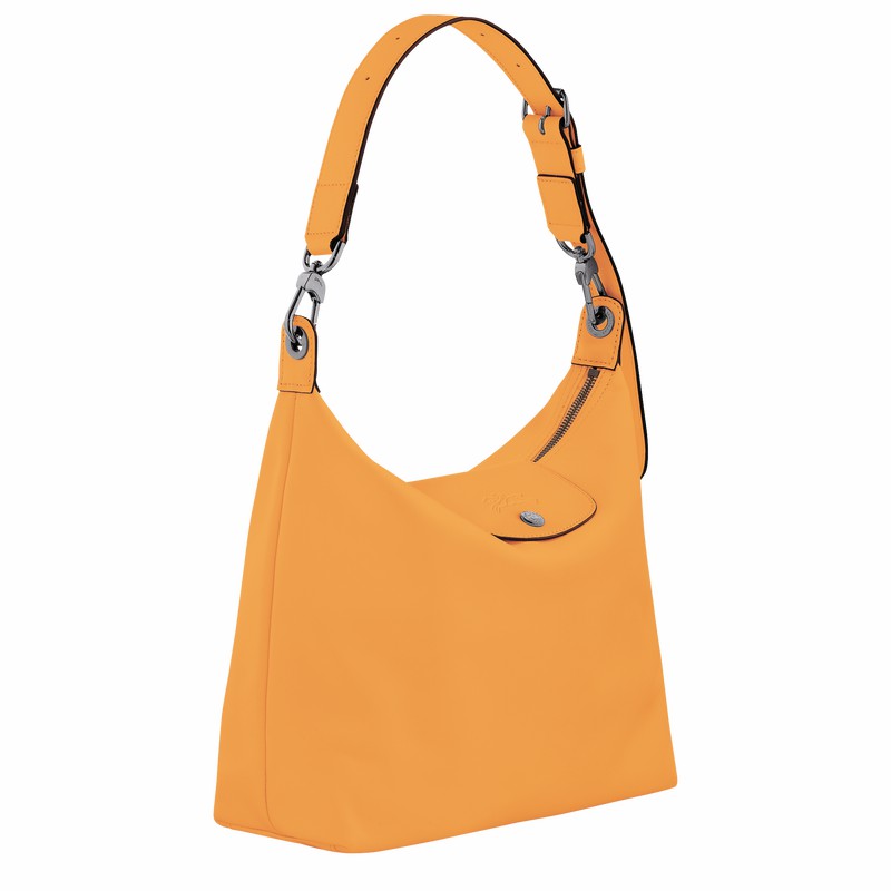 Longchamp Le Pliage Xtra M Naisten Hobo Laukku Aprikoosi Suomi | 10189987222