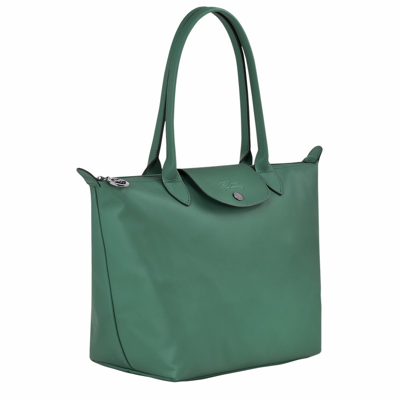 Longchamp Le Pliage Xtra M Naisten Kangaskassit Oliivinvihreä Suomi | L2605987D90