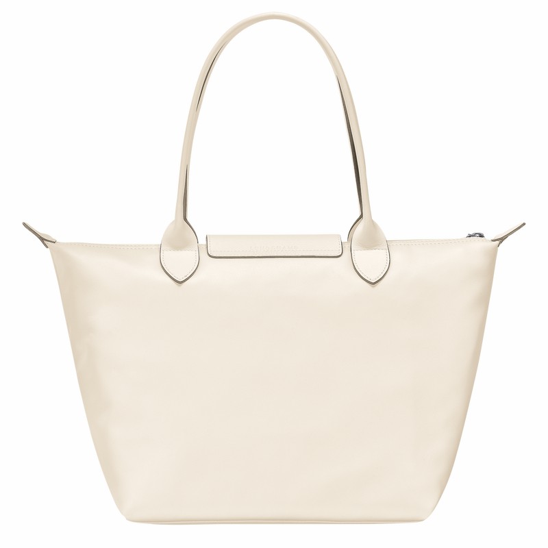 Longchamp Le Pliage Xtra M Naisten Kangaskassit Valkoinen Suomi | L2605987037