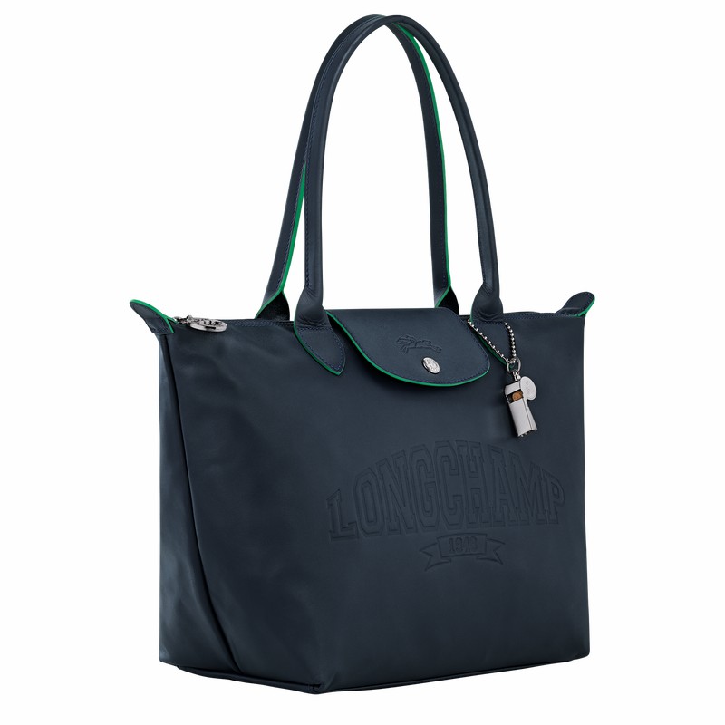 Longchamp Le Pliage Xtra M Naisten Kangaskassit Laivastonsininen Suomi | L2605HEY556