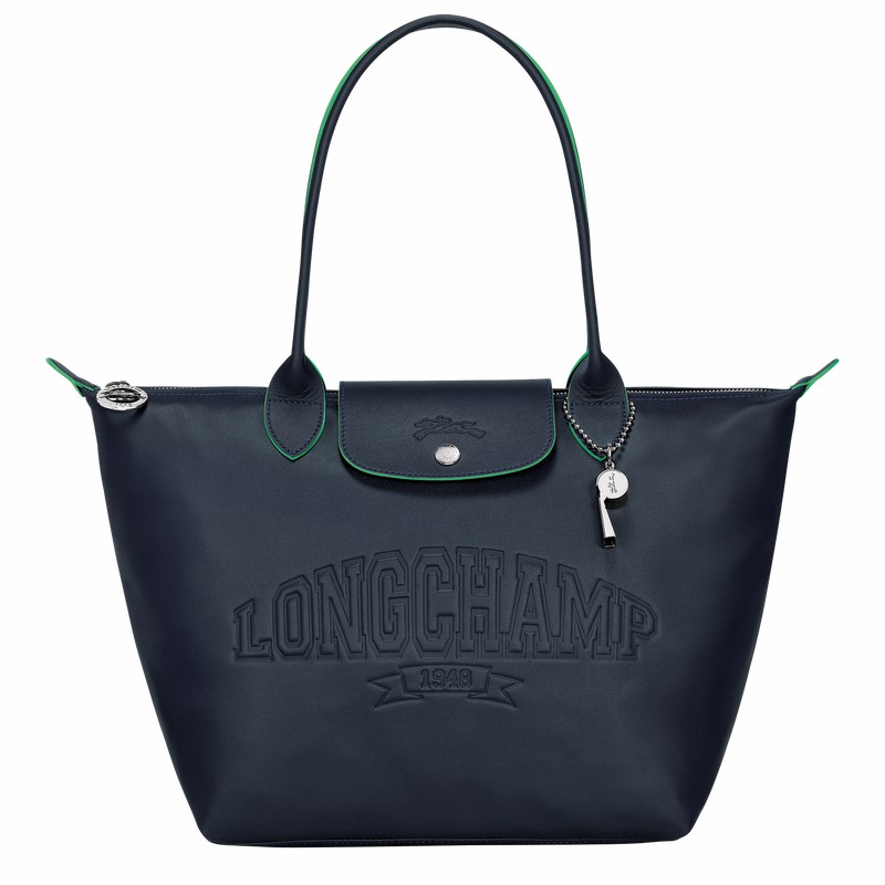 Longchamp Le Pliage Xtra M Naisten Kangaskassit Laivastonsininen Suomi | L2605HEY556