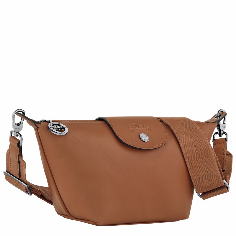 Longchamp Le Pliage Xtra XS Miesten Crossbody Laukut Ruskea Suomi | 10212987504-