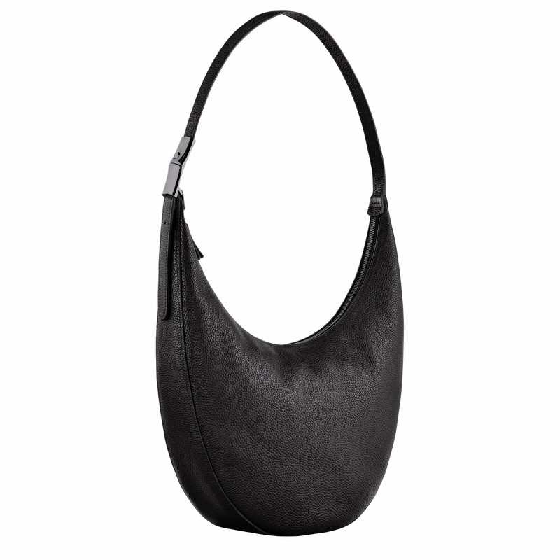 Longchamp Le Roseau Essential L Naisten Crossbody Laukut Mustat Suomi | 10234968001