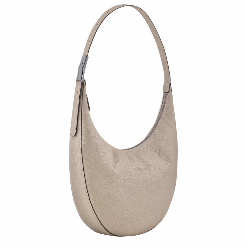 Longchamp Le Roseau Essential L Naisten Crossbody Laukut Harmaat Suomi | 10234968266