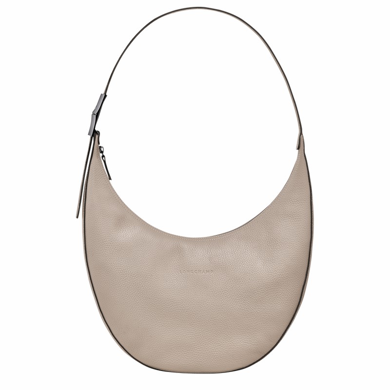 Longchamp Le Roseau Essential L Naisten Crossbody Laukut Harmaat Suomi | 10234968266