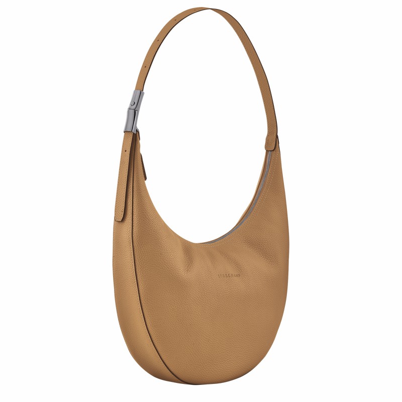 Longchamp Le Roseau Essential L Naisten Crossbody Laukut Khaki Suomi | 10234968026