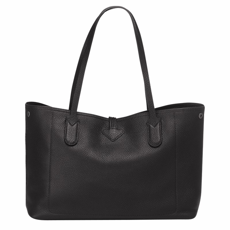 Longchamp Le Roseau Essential L Naisten Kangaskassit Mustat Suomi | L2686968001