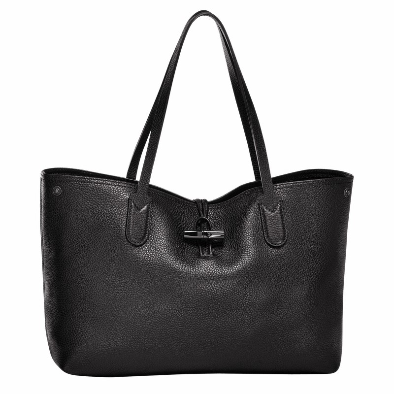 Longchamp Le Roseau Essential L Naisten Kangaskassit Mustat Suomi | L2686968001