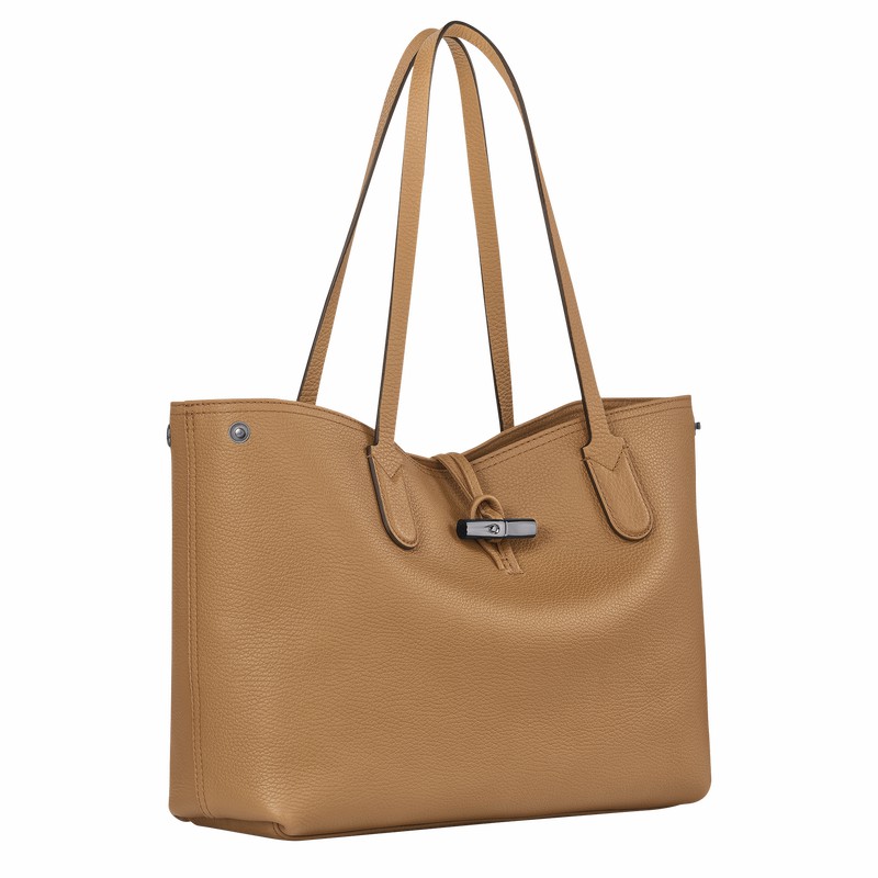 Longchamp Le Roseau Essential L Naisten Kangaskassit Khaki Suomi | L2686968026