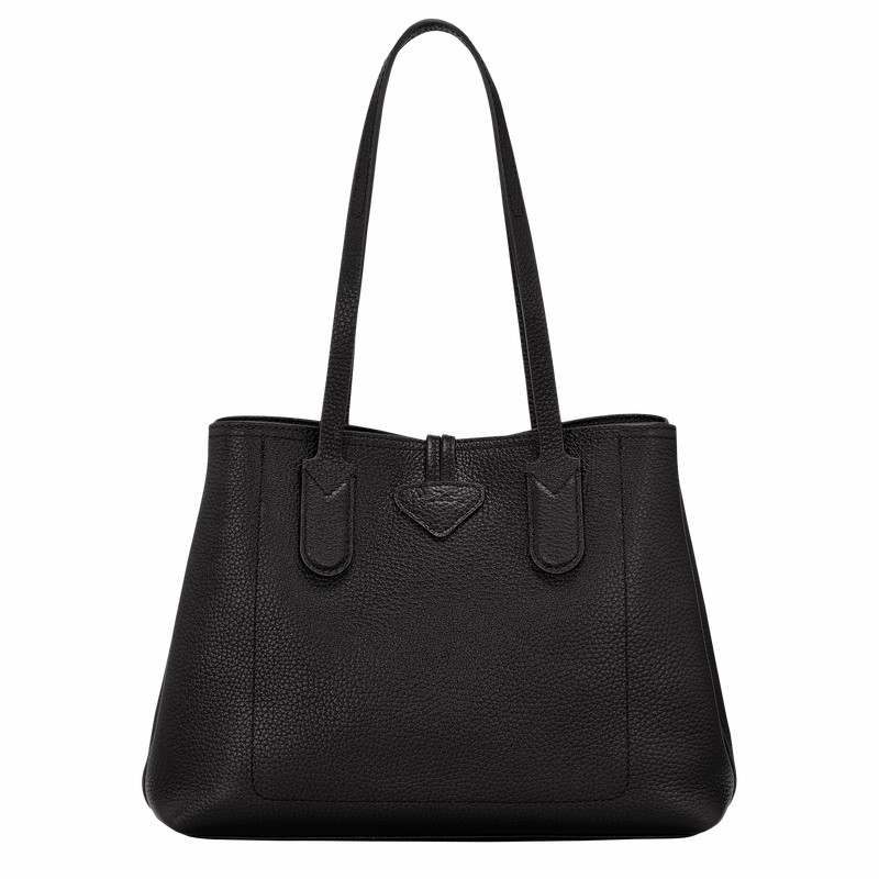 Longchamp Le Roseau Essential M Naisten Kangaskassit Mustat Suomi | 10183968001