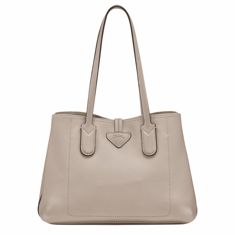 Longchamp Le Roseau Essential M Naisten Kangaskassit Harmaat Suomi | 10183968266