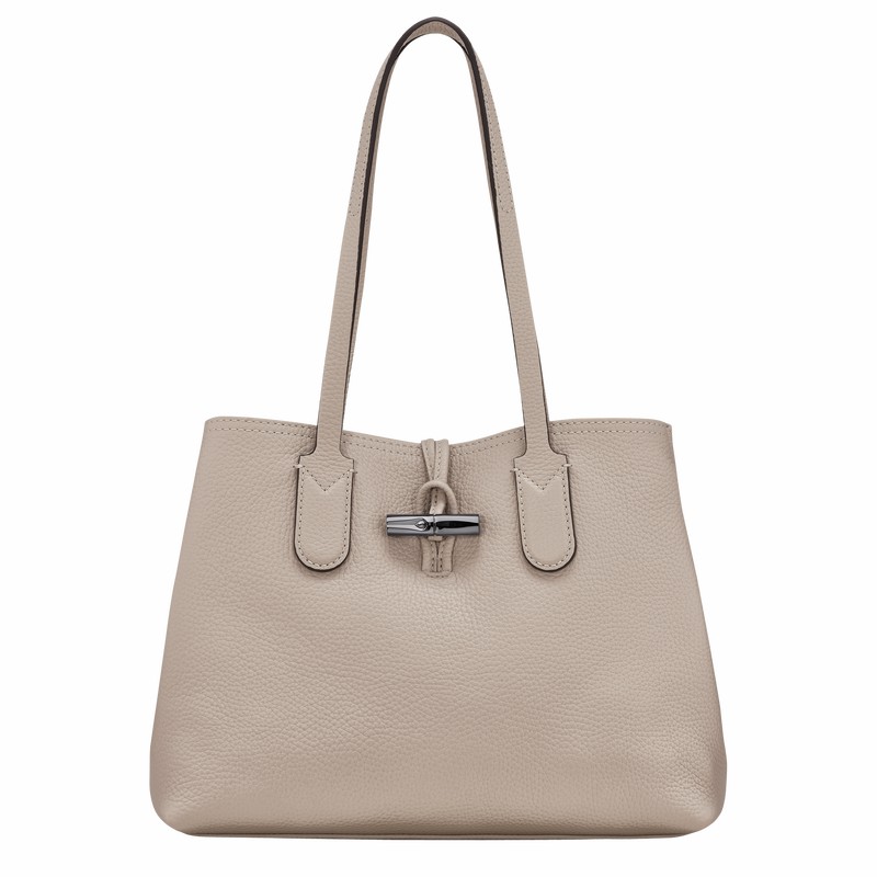 Longchamp Le Roseau Essential M Naisten Kangaskassit Harmaat Suomi | 10183968266