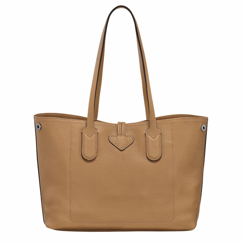 Longchamp Le Roseau Essential M Naisten Kangaskassit Khaki Suomi | 10183968026