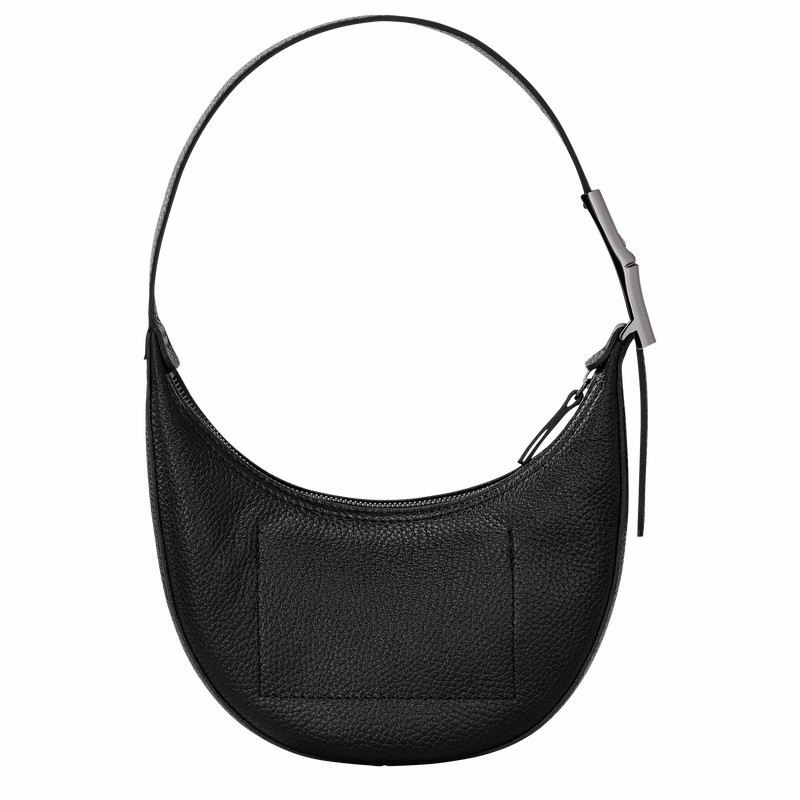 Longchamp Le Roseau Essential S Naisten Hobo Laukku Mustat Suomi | 10217968001