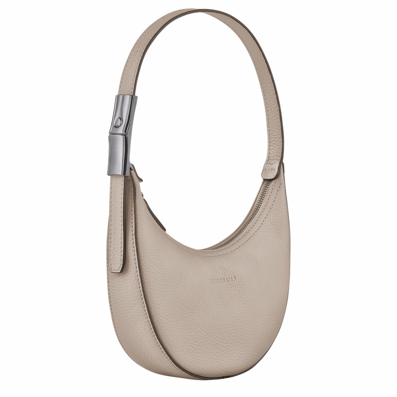 Longchamp Le Roseau Essential S Naisten Hobo Laukku Harmaat Suomi | 10217968266