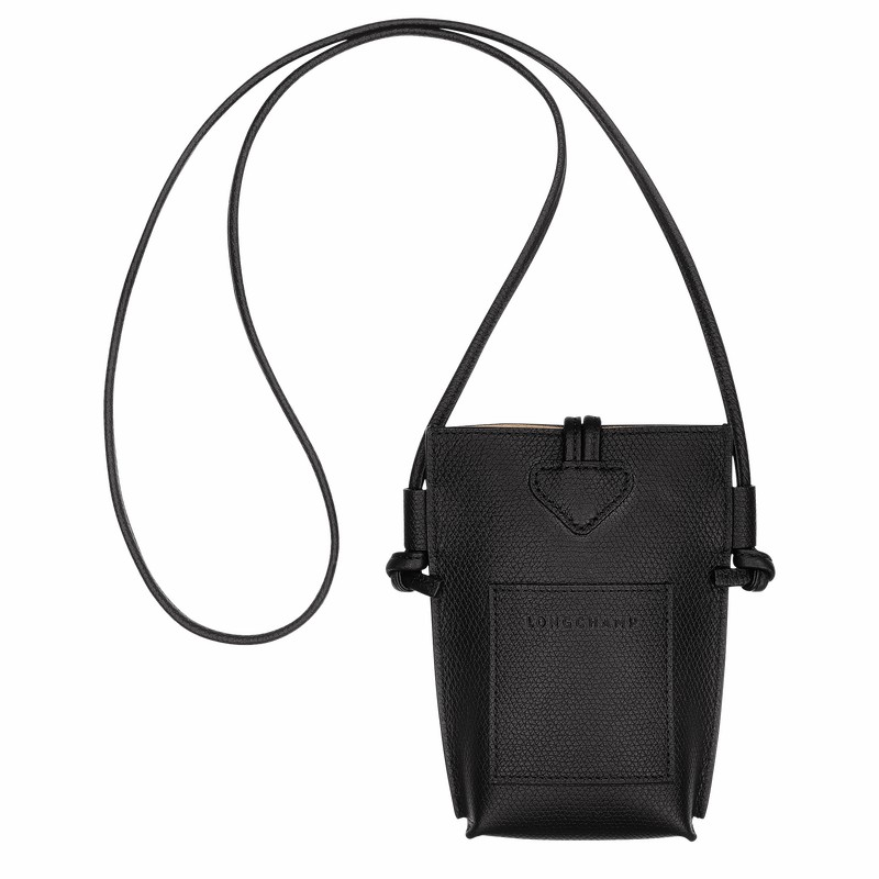 Longchamp Le Roseau Naisten Kuori Mustat Suomi | 34180HFP001