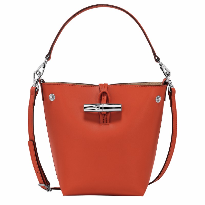 Longchamp Le Roseau XS Naisten Bucket Laukut Oranssi Suomi | 10229HCL685