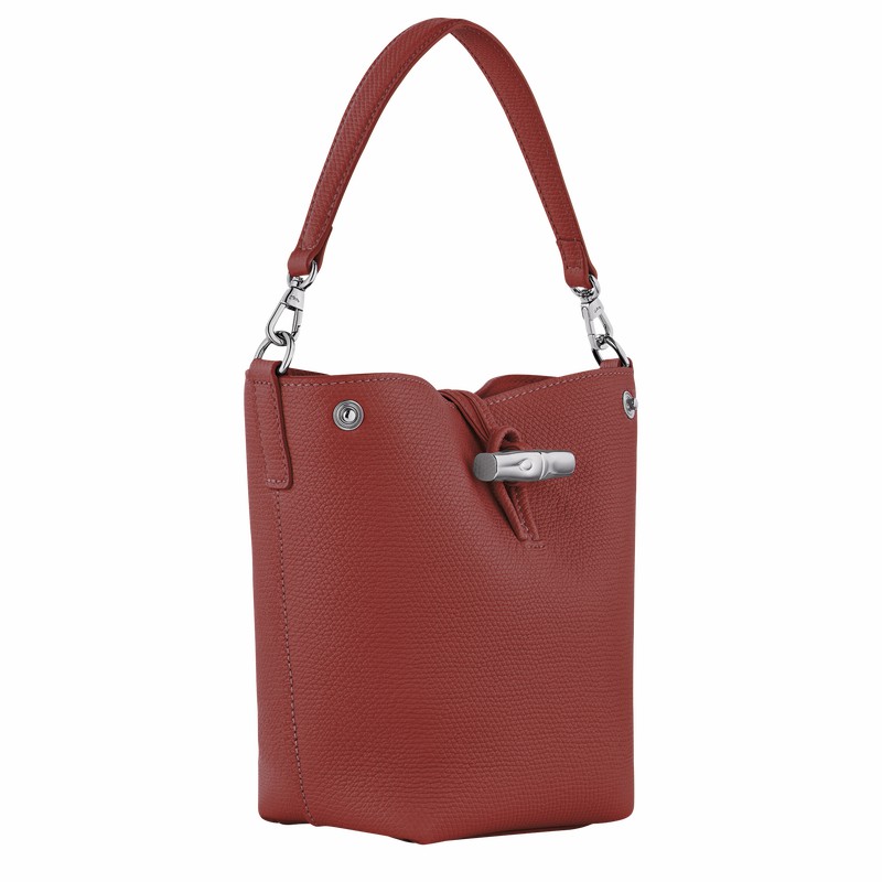 Longchamp Le Roseau XS Naisten Bucket Laukut Ruskea Suomi | 10279HFP404