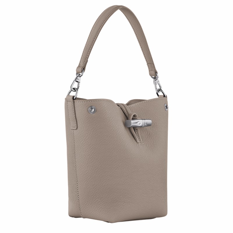 Longchamp Le Roseau XS Naisten Bucket Laukut Harmaat Suomi | 10279HFP266