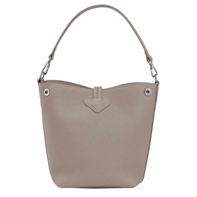 Longchamp Le Roseau XS Naisten Bucket Laukut Harmaat Suomi | 10279HFP266