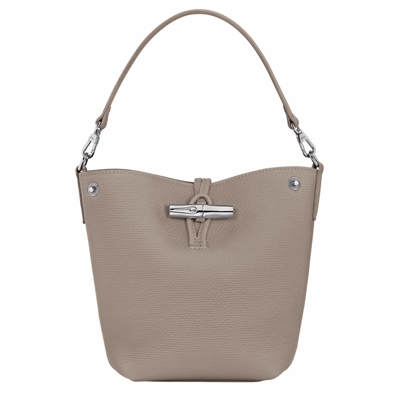 Longchamp Le Roseau XS Naisten Bucket Laukut Harmaat Suomi | 10279HFP266