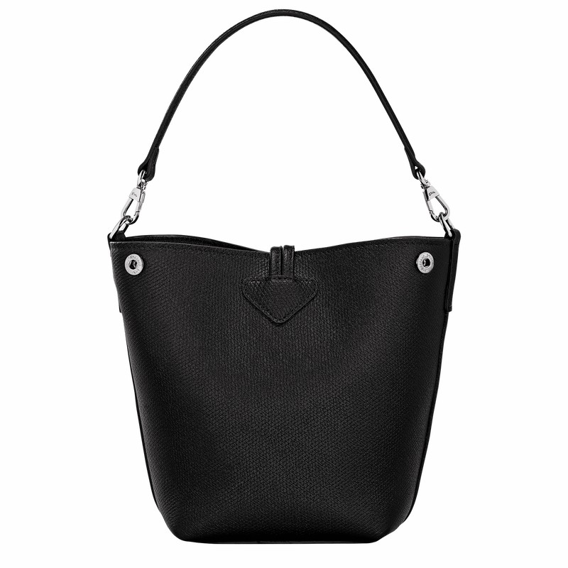 Longchamp Le Roseau XS Naisten Bucket Laukut Mustat Suomi | 10279HFP001