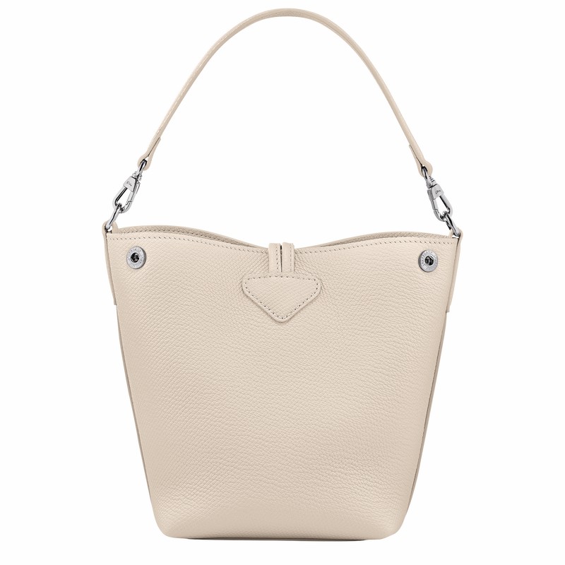 Longchamp Le Roseau XS Naisten Bucket Laukut Valkoinen Suomi | 10279HFP555