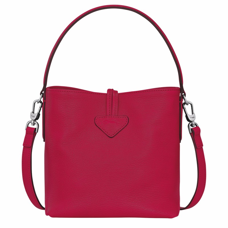 Longchamp Le Roseau XS Naisten Bucket Laukut Fuksia Suomi | 10159HECJ13