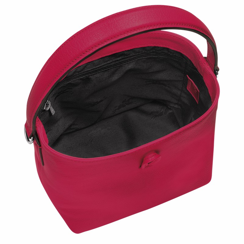 Longchamp Le Roseau XS Naisten Bucket Laukut Fuksia Suomi | 10159HECJ13