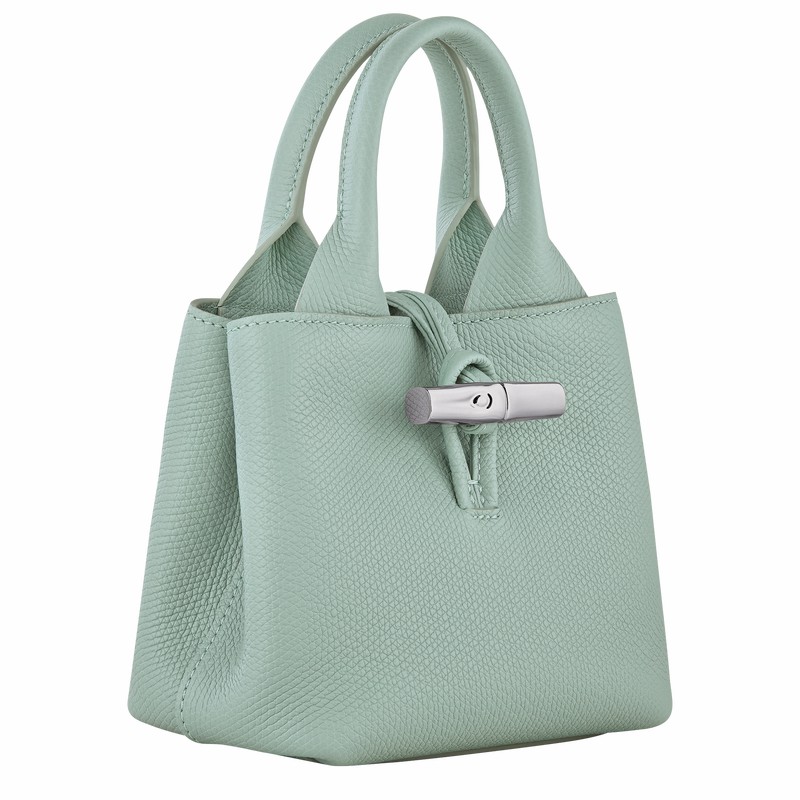 Longchamp Le Roseau XS Naisten Käsilaukku Celadon Suomi | 10278HFP282