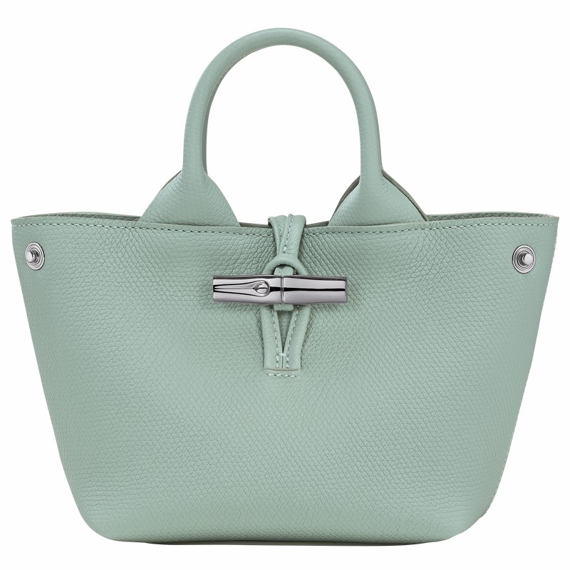 Longchamp Le Roseau XS Naisten Käsilaukku Celadon Suomi | 10278HFP282