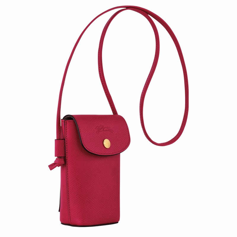 Longchamp ÉPURE Miesten Kuori Fuksia Suomi | 34193HYZJ13-