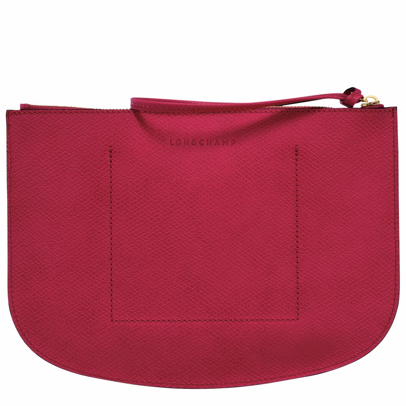 Longchamp ÉPURE Naisten Pouches Fuksia Suomi | 10250HYZJ13