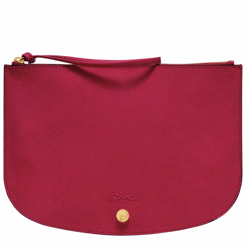 Longchamp ÉPURE Naisten Pouches Fuksia Suomi | 10250HYZJ13