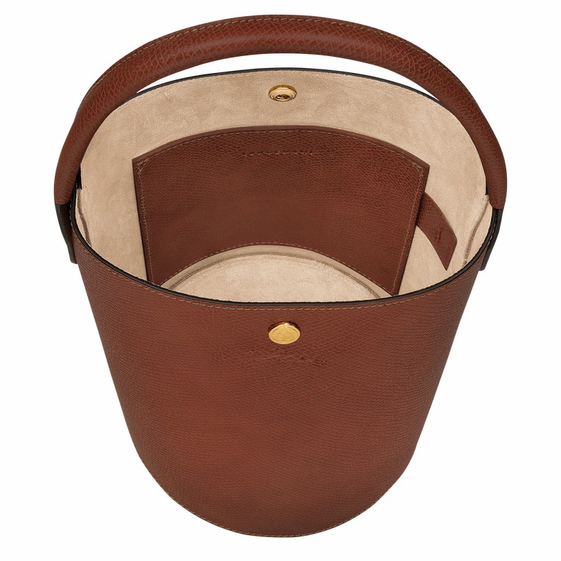 Longchamp ÉPURE S Naisten Bucket Laukut Ruskea Suomi | 10161HYZ035