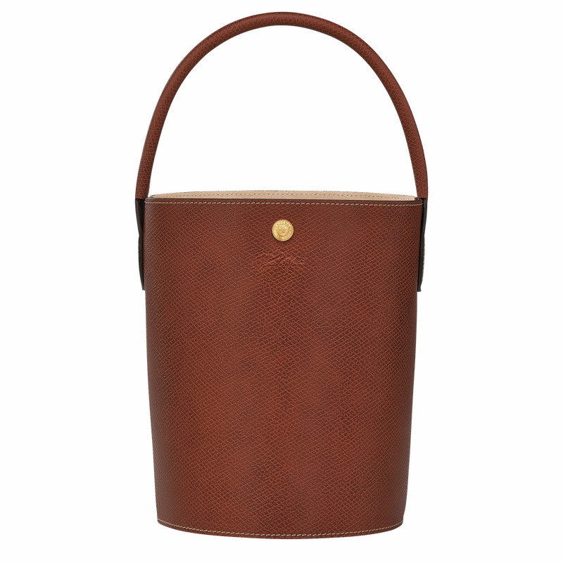 Longchamp ÉPURE S Naisten Bucket Laukut Ruskea Suomi | 10161HYZ035