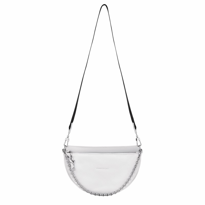 Longchamp Smile S Naisten Crossbody Laukut Valkoinen Suomi | 10224HDS007