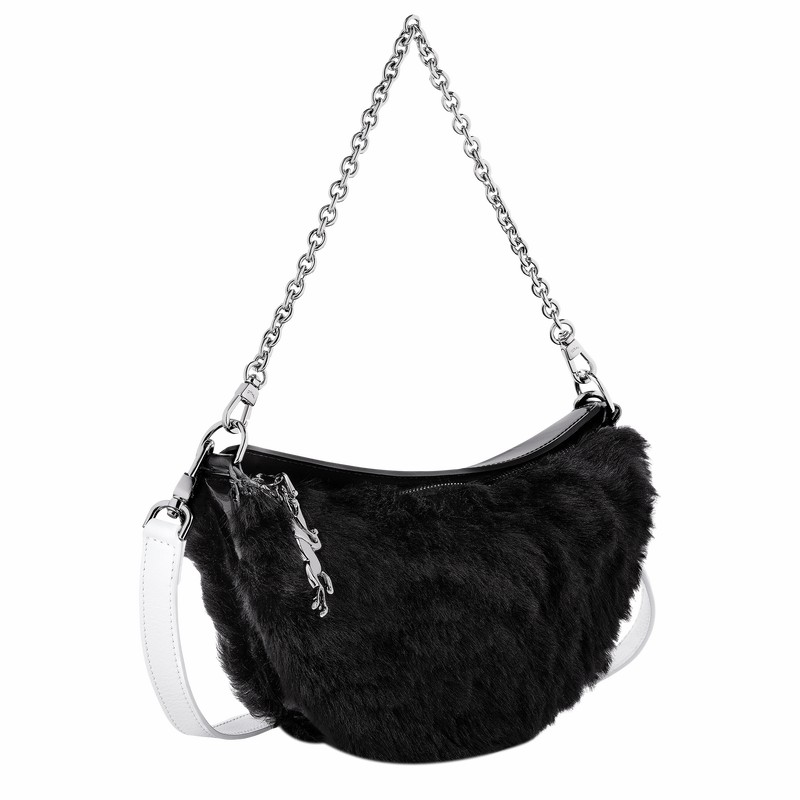 Longchamp Smile S Naisten Crossbody Laukut Mustat Suomi | 10224HFB001